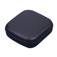 Lenzend box - Pincet - suction cup - Mirror - Liquid - Black